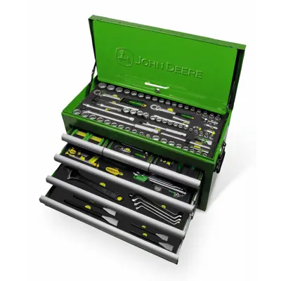 Verktøykasse med 172 deler