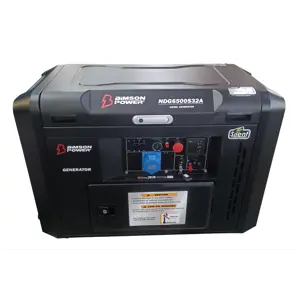 Aggregat 6000W 32A, Norsk 3-fas 230V