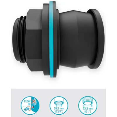 Tanktilkobling Plug IN G1"/G3/4", bilde 2