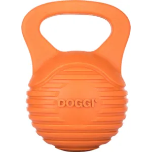 Hundeleke Dumbell orange