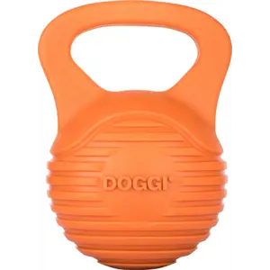Hundeleke Dumbell orange