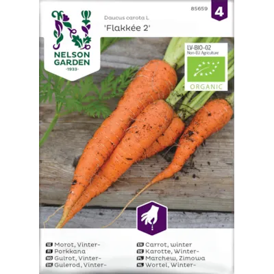 Frø  vintergulrot Flakkée 2 økologisk