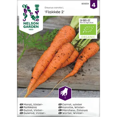 Frø  vintergulrot Flakkée 2 økologisk