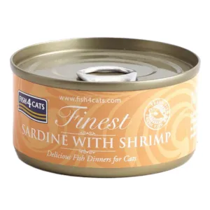 Våtfôr Finest sardine og reke 70 g