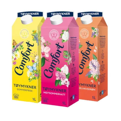 Tøymykner kit 1 Middelhavsdrøm, 1 Midtsommernatt og 1 Sommerfrisk