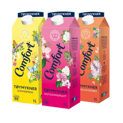 Tøymykner kit 1 Middelhavsdrøm, 1 Midtsommernatt og 1 Sommerfrisk