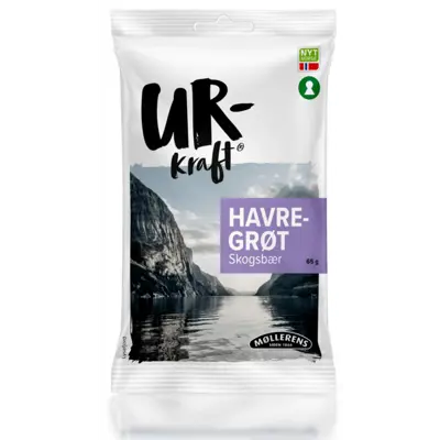 Havregrøt skogsbær 65 g