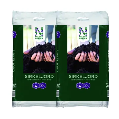Torvfri plantejord 20 L 2 pk