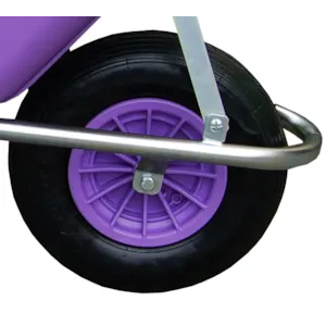 Hjul til Gardenia trillebår lilla