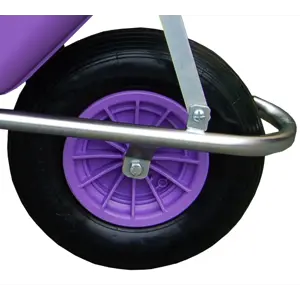 Hjul til Gardenia trillebår lilla