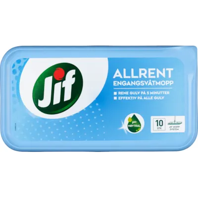 Engangsvåtmopp Allrent