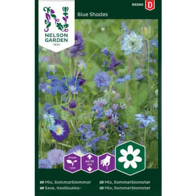 Frø sommerblomster mix Blue Shades