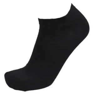 Ankelsokker ull 2 pk svart