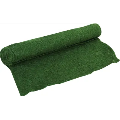 Jutefleece grønn 50x150 cm