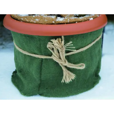 Jutefleece grønn 50x150 cm, bilde 2