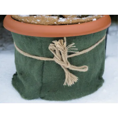 Jutefleece grønn 50x150 cm, bilde 2