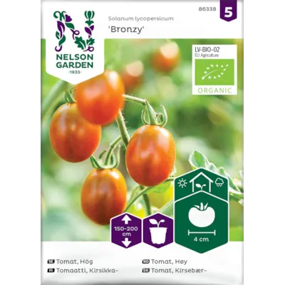 Frø tomat høy Bronzy økologisk