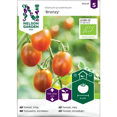 Frø tomat høy Bronzy økologisk