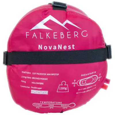 Barnesovepose Novan rød, bilde 2