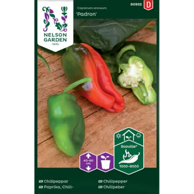 Frø chilipepper Padron