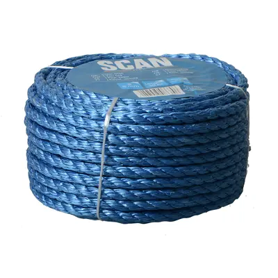 Tau blå 30 meter splittfiber