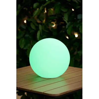 Lampe solcelle rund, bilde 5