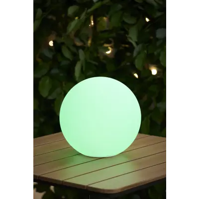 Lampe solcelle rund, bilde 5