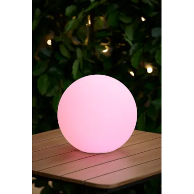 Lampe solcelle rund, bilde 4