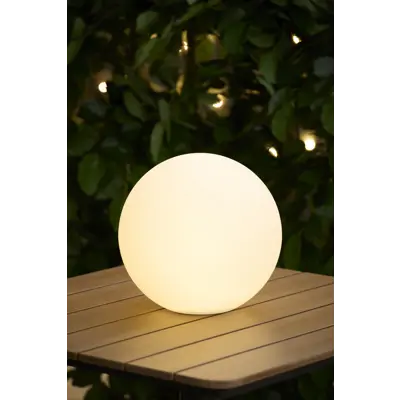 Lampe solcelle rund, bilde 2