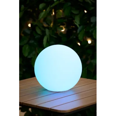 Lampe solcelle rund, bilde 3