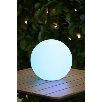 Lampe solcelle rund, bilde 3