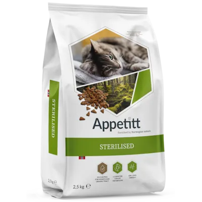 Kattemat Cat Sterilised 2,5 kg