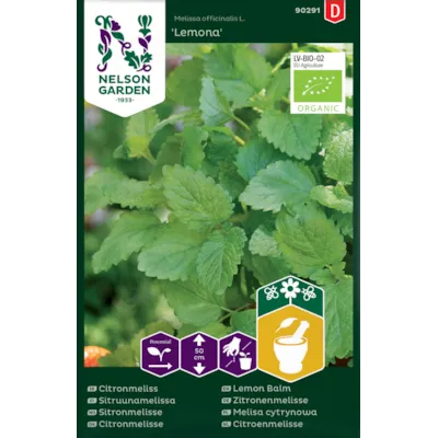 Frø sitronmelisse Lemona økologisk
