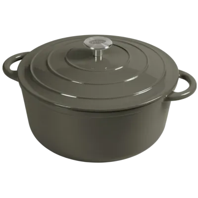Støpejerngryte grønn 6 L