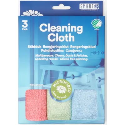 Rengjøringskluter 3 pk