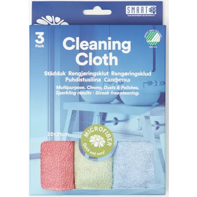 Rengjøringskluter 3 pk