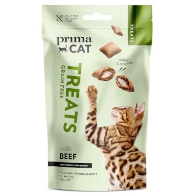 Anti-Hairball kattesnacks biff 40 g