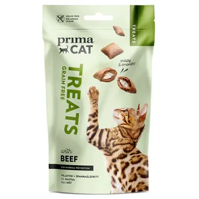 Anti-Hairball kattesnacks biff 40 g