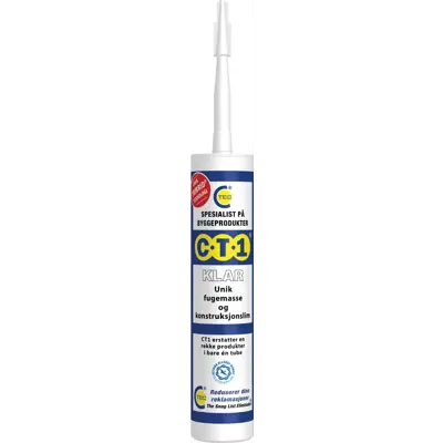 Fugemasse & lim Tribrid klar 290 ml