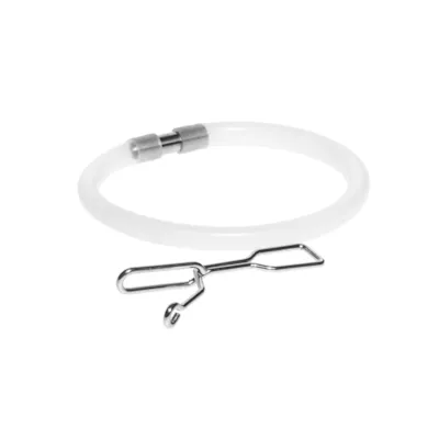 Slange med klemme til saftkoker