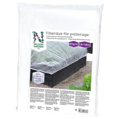 Fiberduk for pallekarm