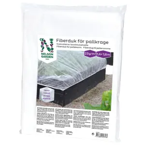 Fiberduk for pallekarm