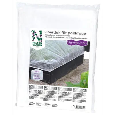 Fiberduk for pallekarm
