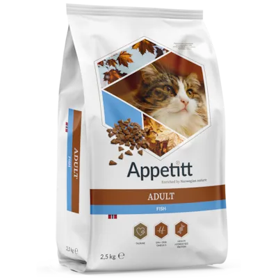 Kattemat Cat Adult Fish 2,5 kg