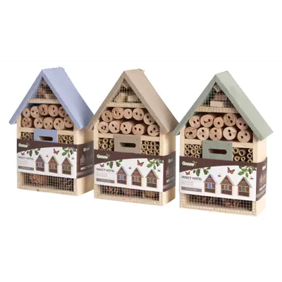 Insektshotell 20x9x30 cm