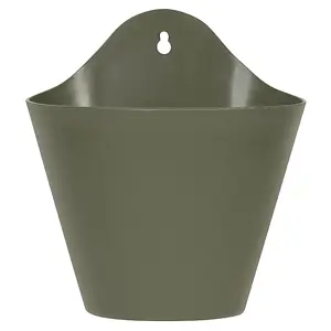 Veggpotte Madrid Ø21,5xH23,5 cm grønn