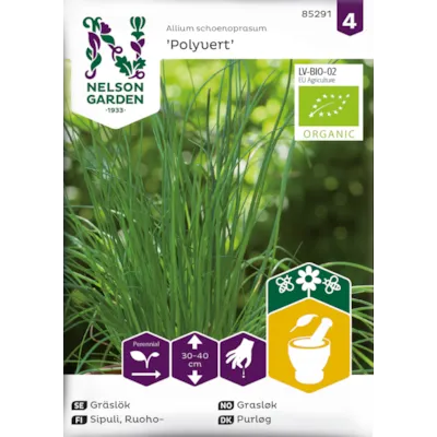 Frø grasløk alminnelig Polyvert økologisk