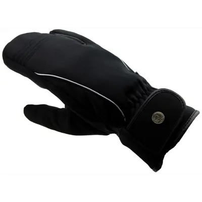 Ridevott vinter svart