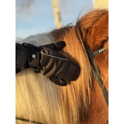 Ridevott vinter svart, bilde 3