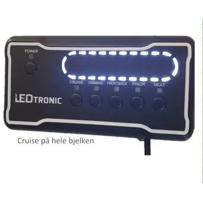 Varselbjelke slim 100 cm, bilde 3